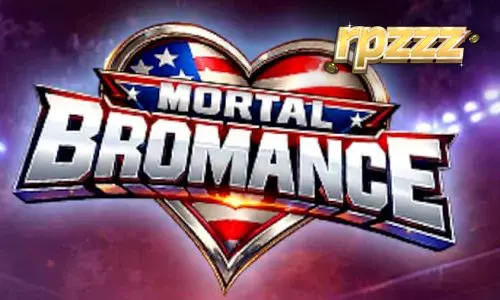 Tampilan visual karakter satir dalam permainan slot Mortal Bromance