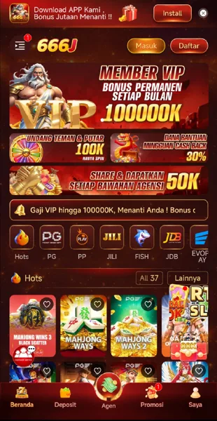 666J Login Resmi APK 2026