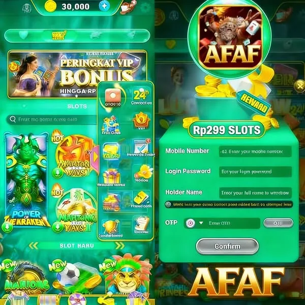 AFAF Bonus Member Baru 100%